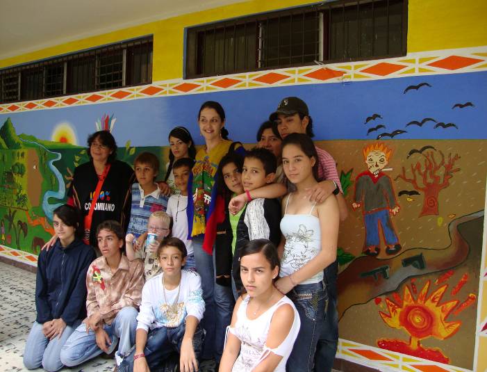 Art Created with the Association of Victims of Violence in Cocorná, COLOMBIA