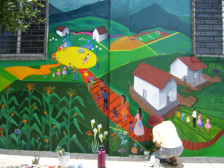  Mural en El Mozote 2006